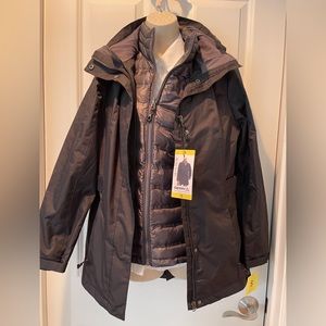 Women’s Gerry Black jacket three-piece small. New